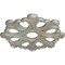 Ekena Millwork Angel Ceiling Medallion (Fits Canopies up to 4 3/8"), 20 7/8"OD x 3 5/8"ID x 1"P, Flash Gold CM20ANFLS - alternate 5